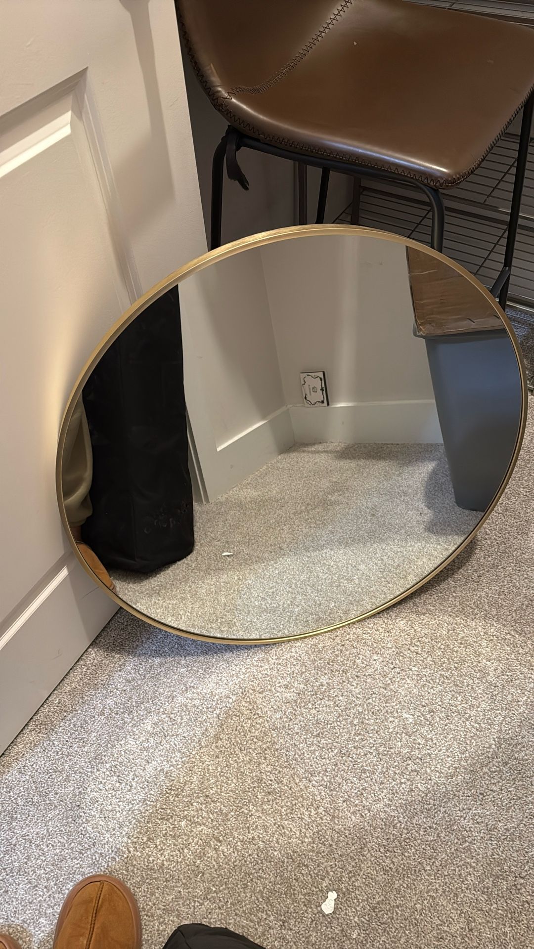 Gold Metallic Finish mirror