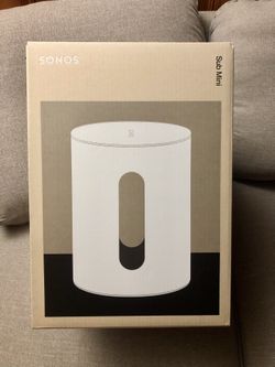 Sonos Sub Mini (White) Brand New Sealed Includes Warranty 