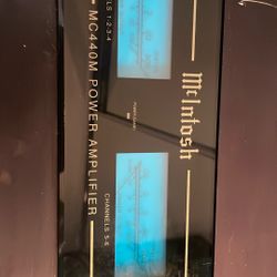 McIntosh Vintage Amplifier MC440M