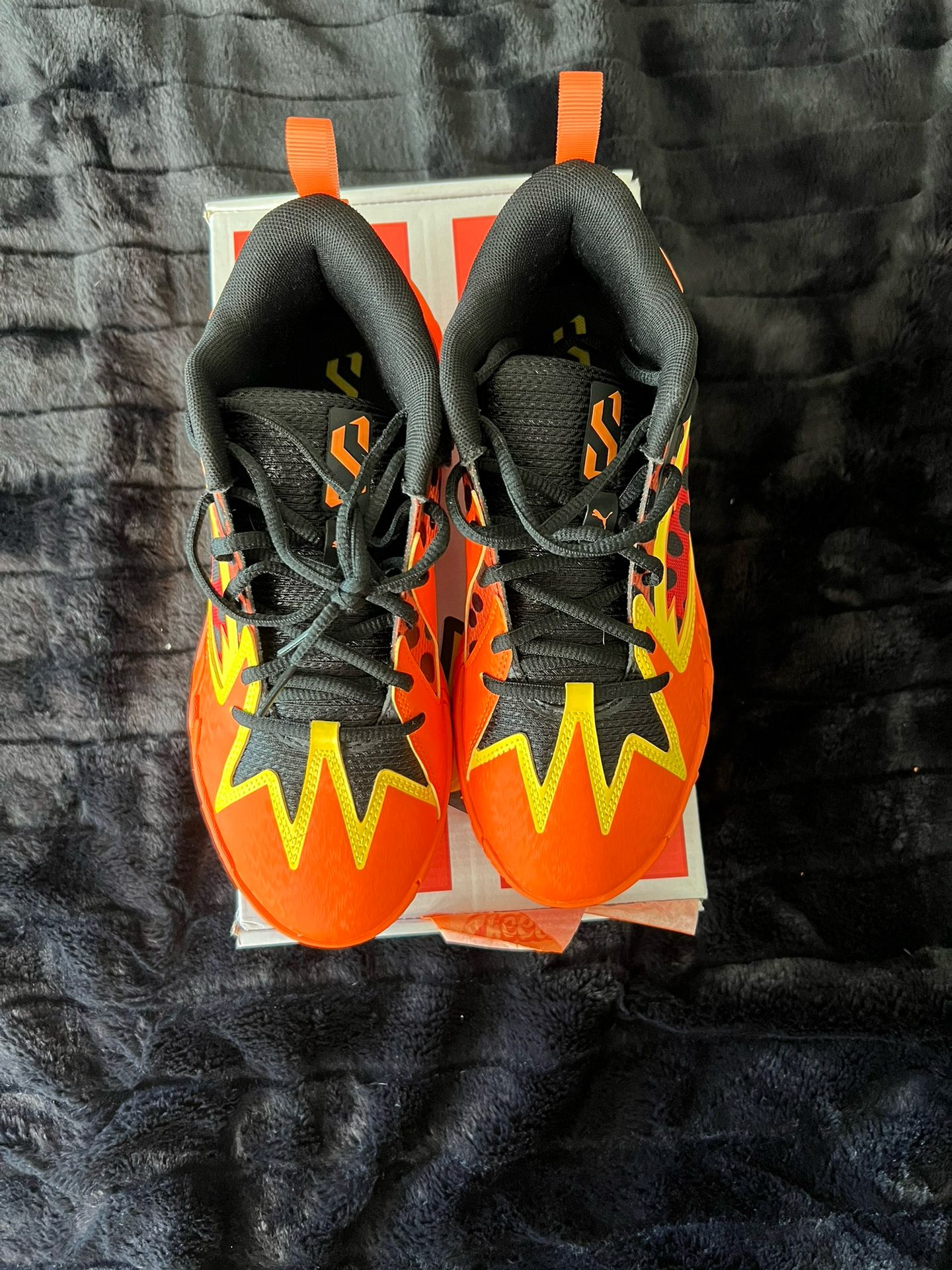 Puma hoop x Cheetos Scoot zeros basketball shoes