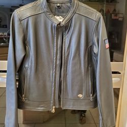 American Legends HARLEY DAVIDSON Leather Jacket Women Size S