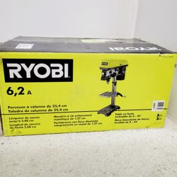 10 inch drill press has 5 speeds and EXACTLINE laser alignment system. This benchtop tool features 6.2 amp motor, cast iron table that tilts 0 t