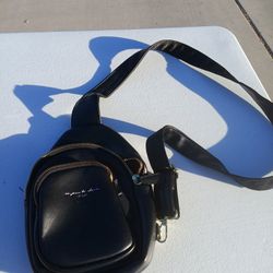 Black Crossbody Shoulder Bag Purse