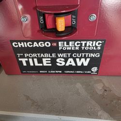 Wet Tile Saw