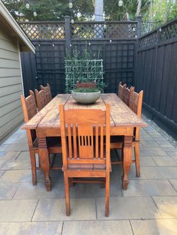 Solid Teak Dining Set – Imported from Indonesia