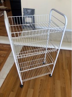 Small storage laundry stand