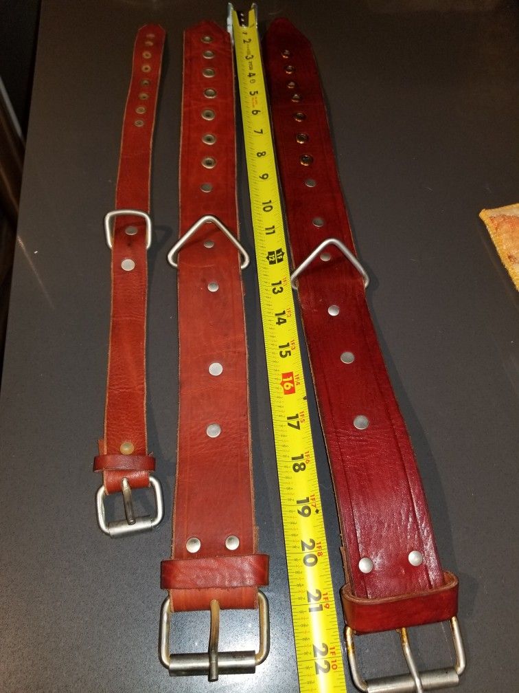 Dog collar, handmade, made of cow leather