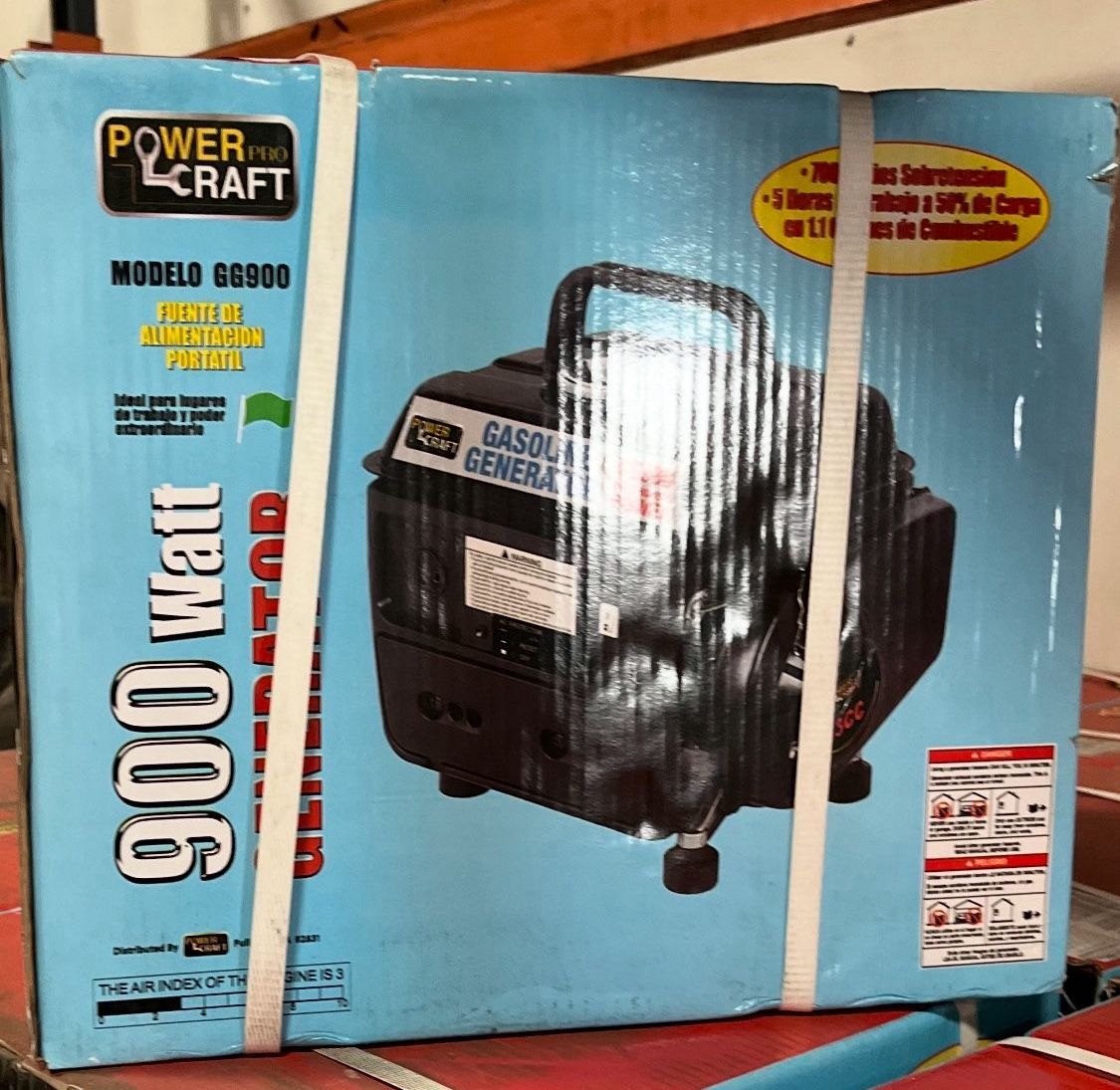 900 Watts Generator Like New 95.00