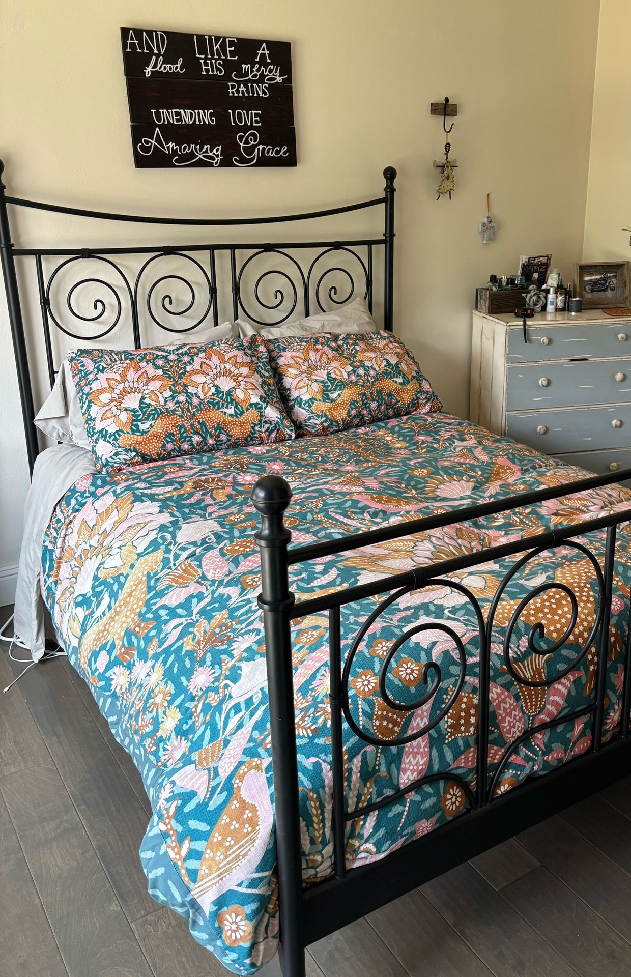 Full Size Metal Bed Frame And Mattress