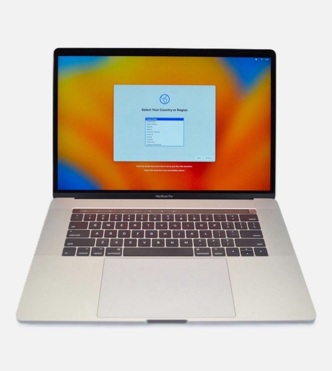 MacBook Pro 15” 1tb Touch Bar 16gb Ram