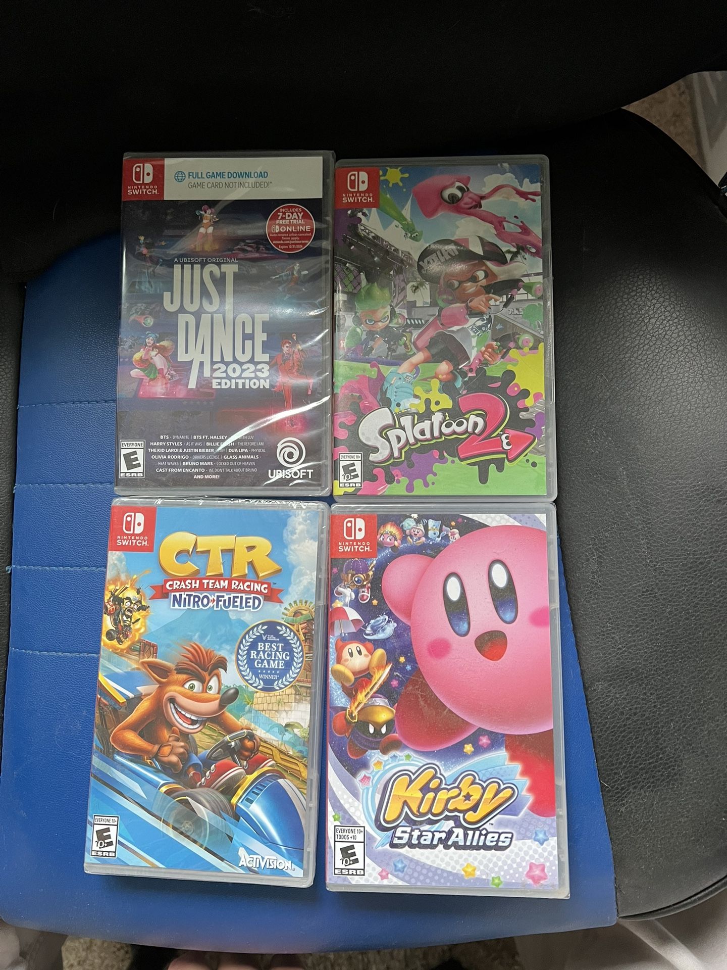 nintendo switch games New/like New