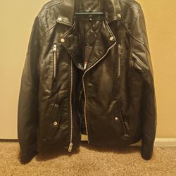 Marc Anthony Black Leather Jacket