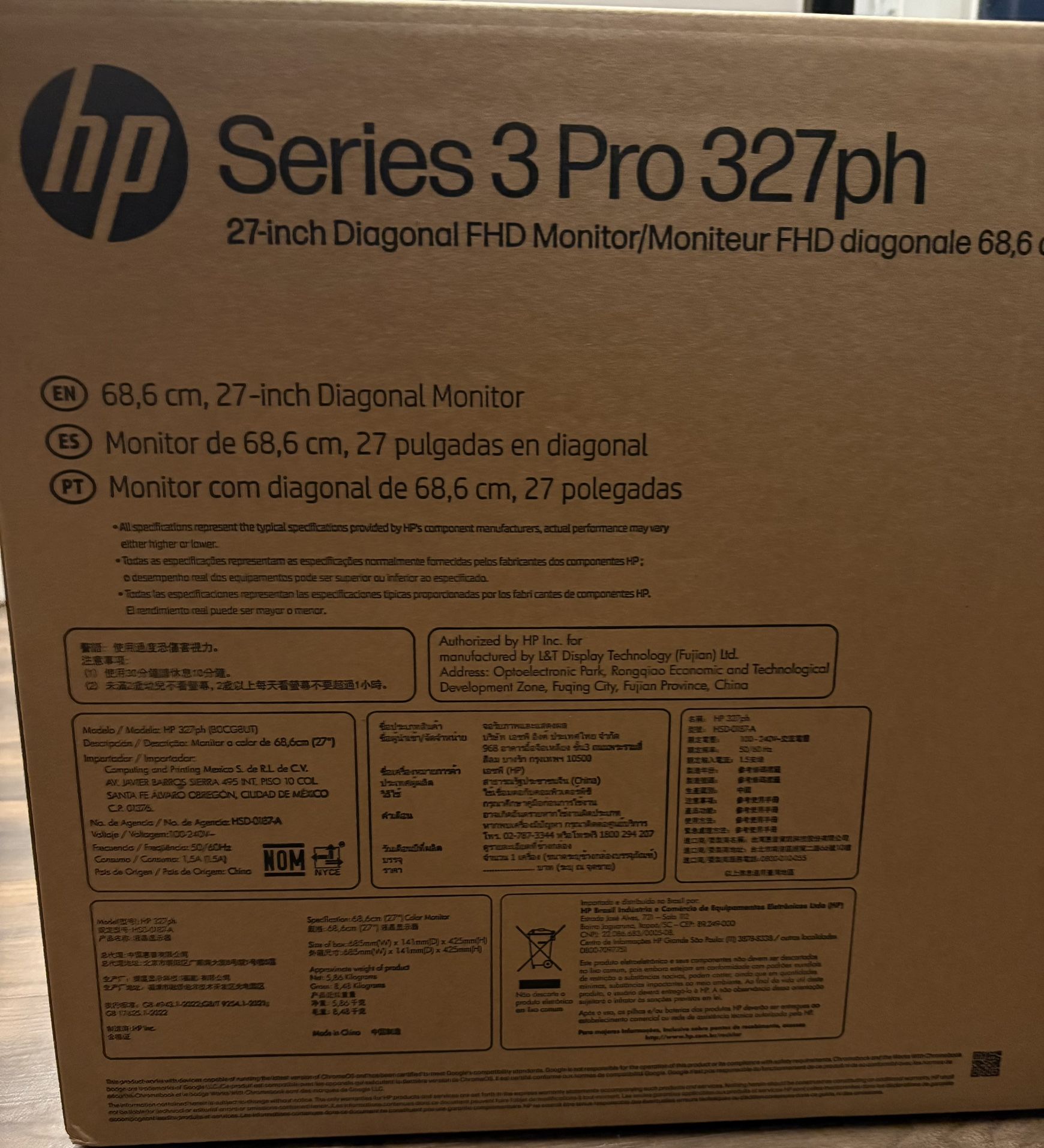 Series 3 Pro 327 Ph Monitor Brand New In Box