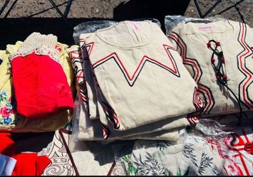 Vintage clothing, new unused, dead stock