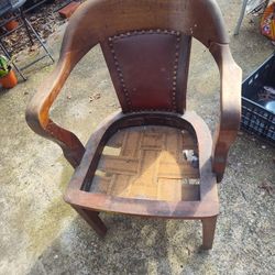Antique Wood Chair 