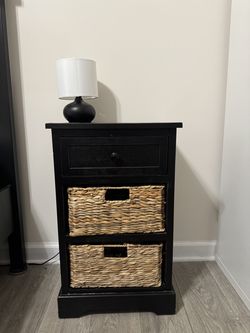Wooden Nightstand