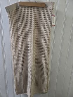 NWT Steve Madden XL Beige crochet Skirt