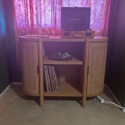 Rattan Console Table