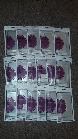 Lot of 17 iPhone 6 and 6+ clear cases