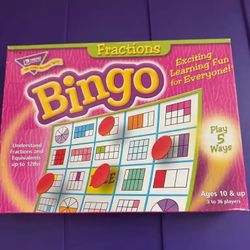 Fraction Bingo