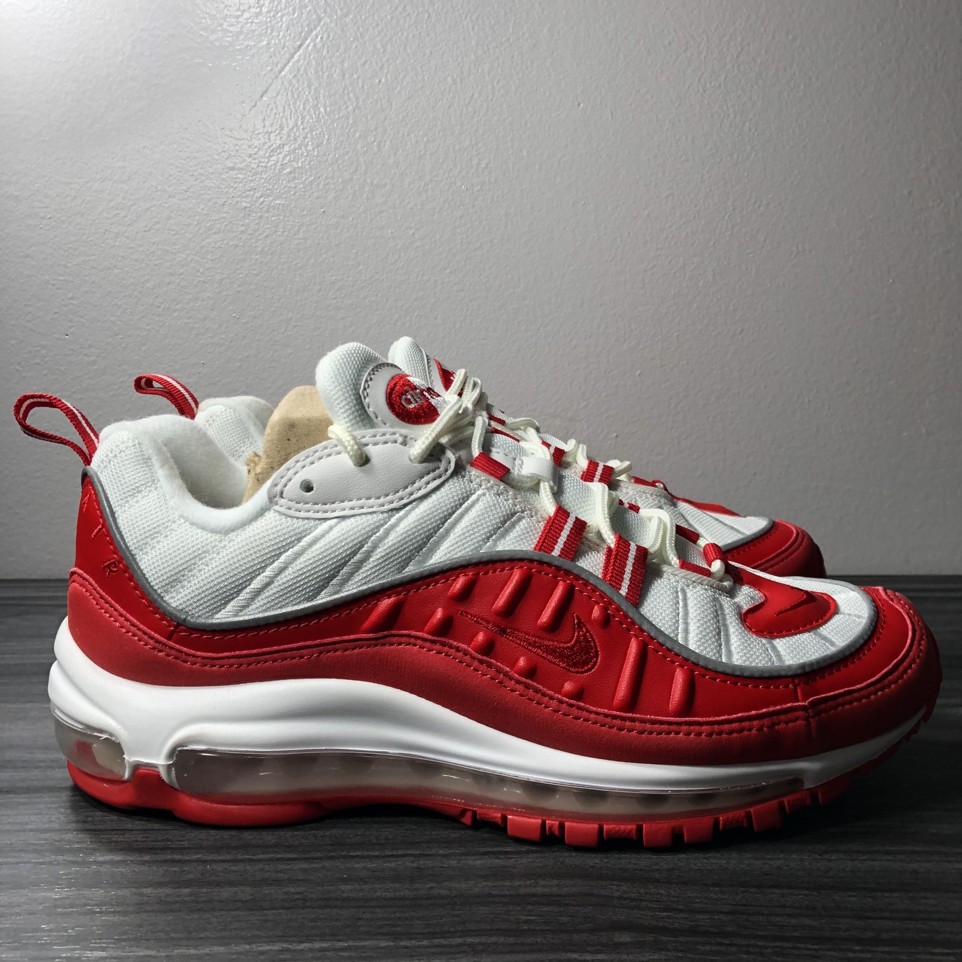 Nike Air Max 98 Red Big Kids' Shoes