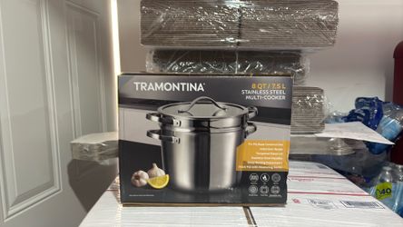 Tramontina 8 Qt Stainless Steel Multi-Cooker