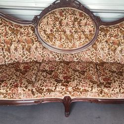 Vintage Tufted Sofa