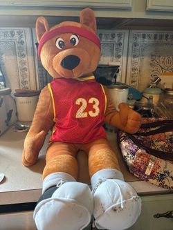 LeBron  jersey stuffed bear