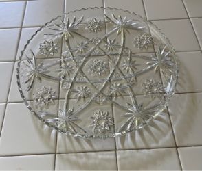 Glass Serving Platter