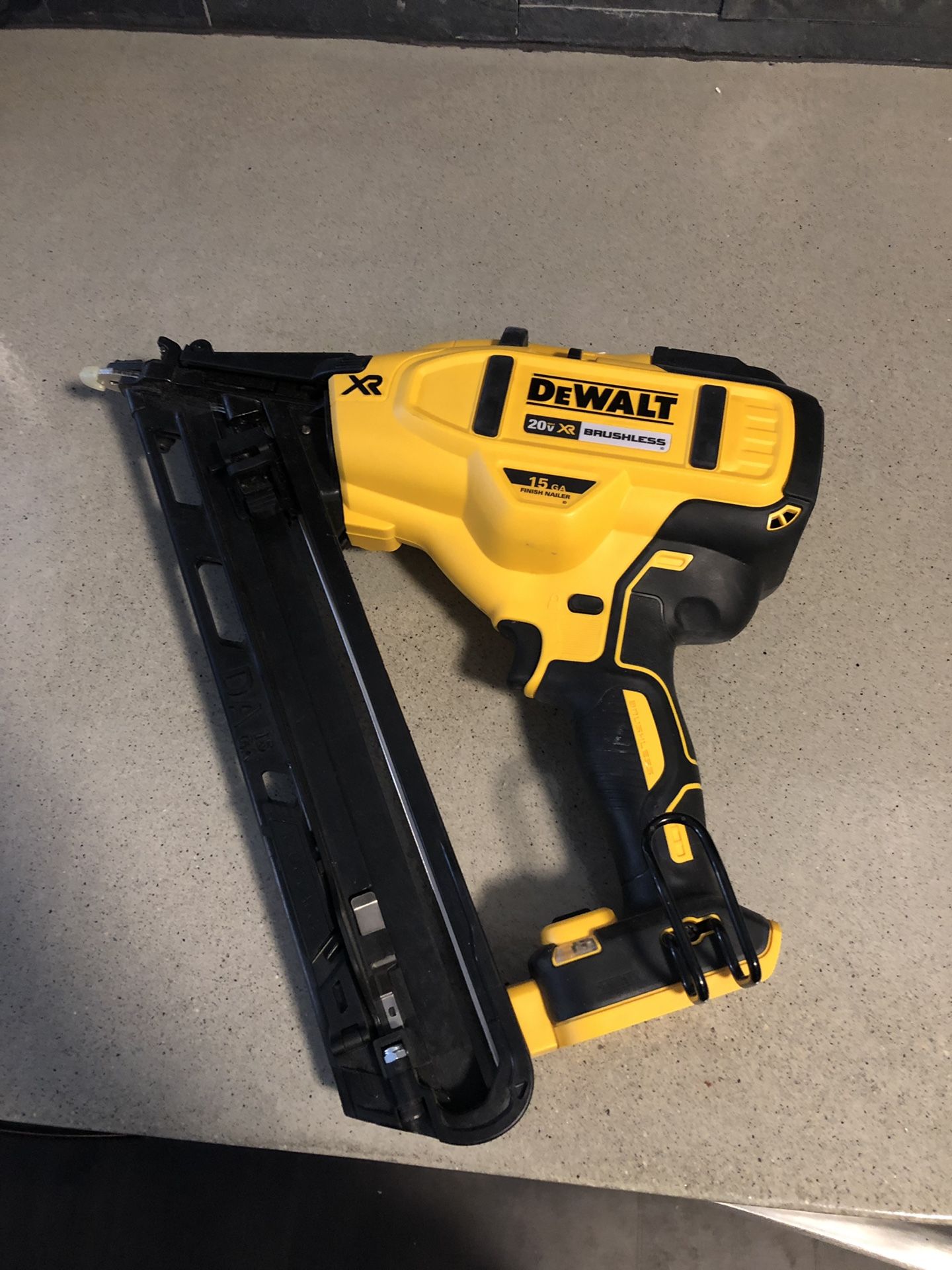 DeWalt cordless nail gun