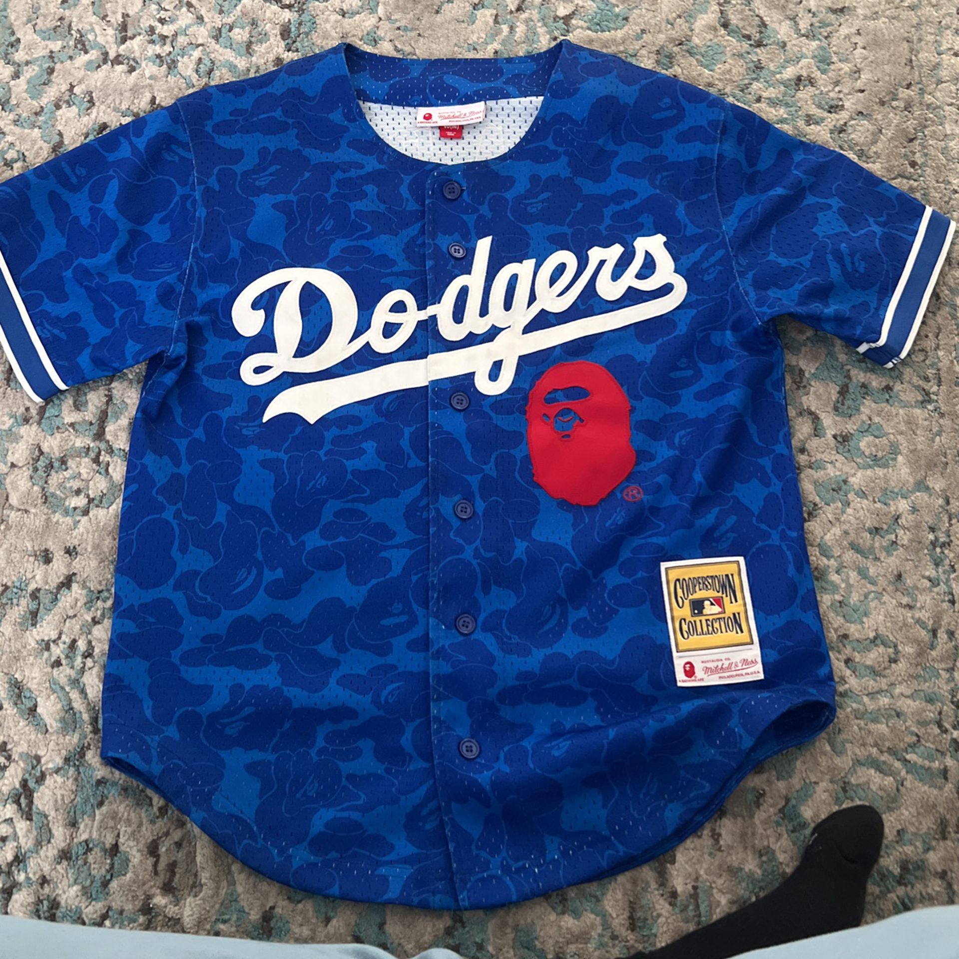 Bape Dodgers Jersey for Sale in Sunny Isles Beach, Florida - OfferUp