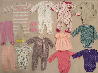 Baby Girl Clothes Bundle 23 Pieces - Size 9M