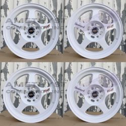 New Set 15 Inch Desmond Regamaster EVO ll Style Rims Wheells 15x7 +35 (4x100)