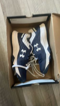 UA YARD TRAINER, Navy blue and White For Turf ,Running, training