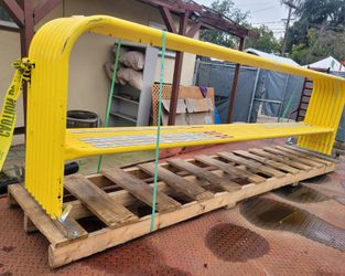 New Garlock Railguard Safety Rails Yellow 10 Foot