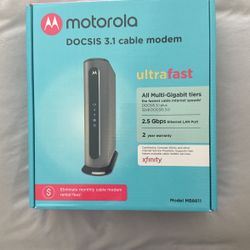 Motorola DOCSIS 3.1 Cable Modem (BRAND NEW)