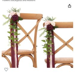 Wedding Ceremony Chair Flowers