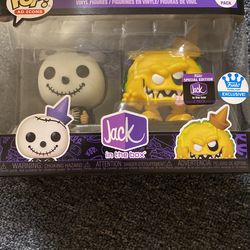Funko Pop! Jack In The Box Skeleton Jack And Monster Taco 2 Pack special edition