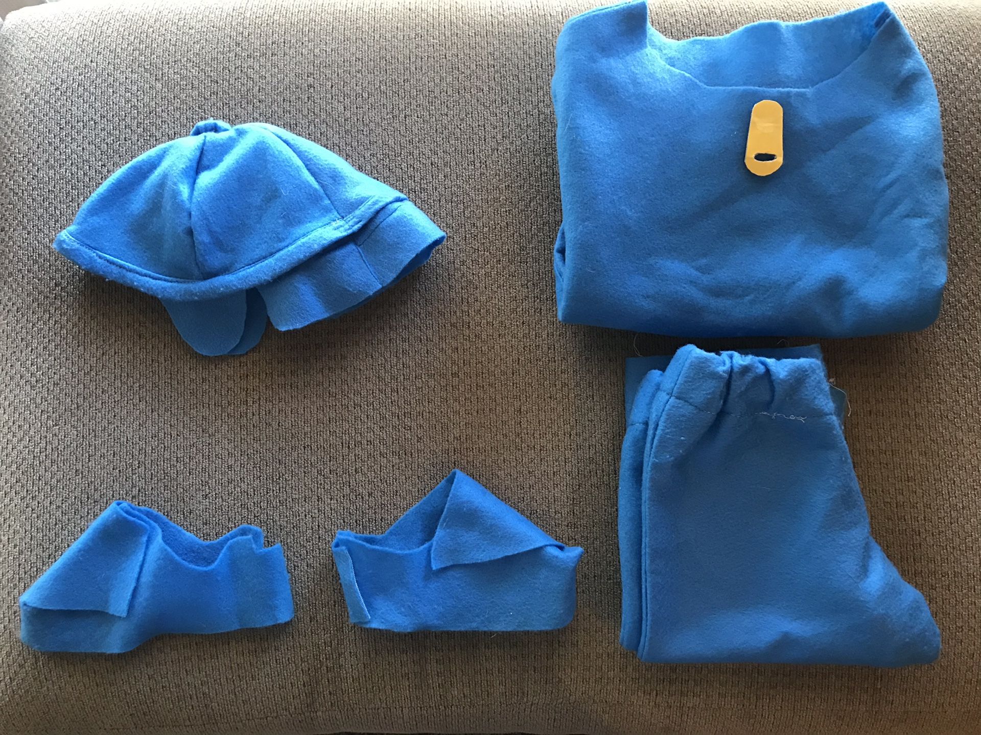 Pocoyo Homemade Halloween Costume 12-18mo
