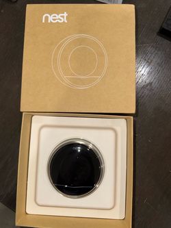 Nest Learning Thermostat (2nd Gen) Stainless Steel – Open Box / Unused