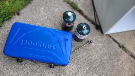 Camp stove with Propane