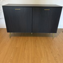 Sideboard- Mid Century / Black/ Brand-Homsee