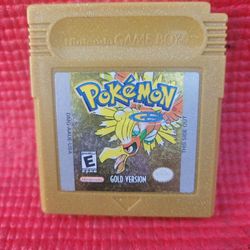 Pokémon Gold Gameboy Game