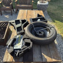 2011 - Subaru WRX spare tire, Jack, Tools And Foam Hatch Inserts