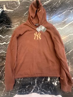 New York Yankees New Era Brown Hoodie Sweatshirt Women’s Small – NWT MLB