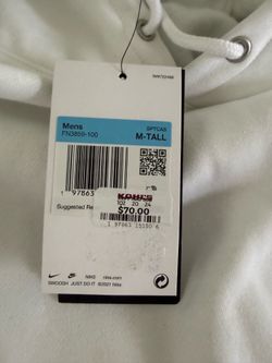 Nike sweat shirt new medium tall