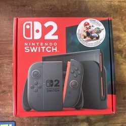 Nintendo Switch 2 Console + Mario Kart World Game Bundle 