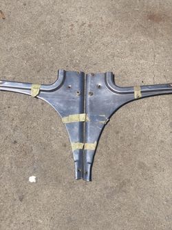 1959 Chevy El Camino Tailgate Aluminum Trim