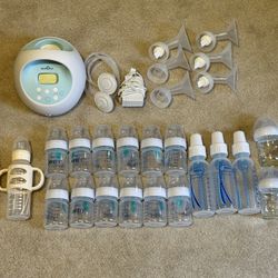 Spectra S1 Breast Pump & Bottle Bundle