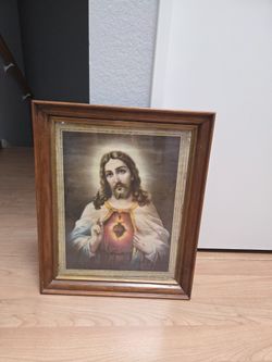 Framed Portrait of Jesus
